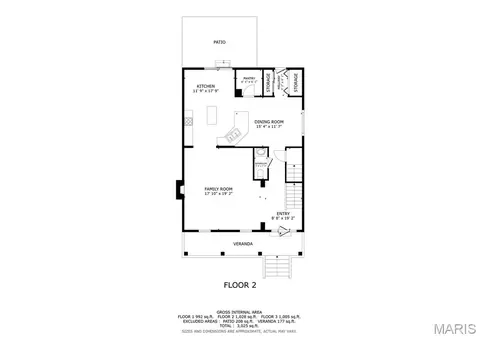 Floorplan - 1321 Commons Cir, Cottleville, MO 63304 photo 2 of 3
