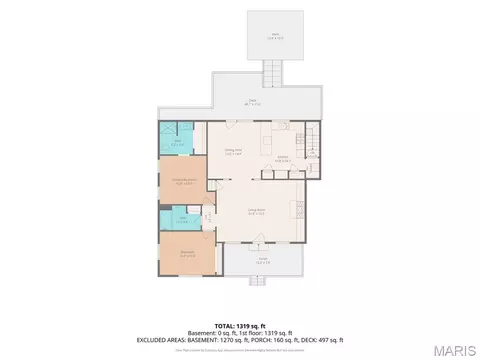 Floorplan - 123 W 5th St, Roxana, IL 62084 photo 2 of 3
