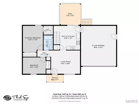 Floorplan - 11 Mallard Pointe Dr, O'fallon, MO 63368 photo 2 of 3