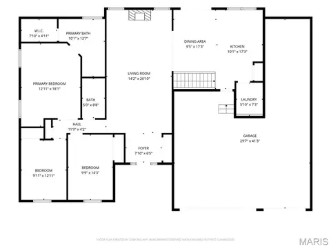 Floorplan - 84 Reuben Ct, O'fallon, MO 63376 photo 1 of 3
