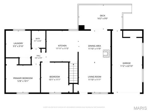 Floorplan - 1451 Sunset Dr, Arnold, MO 63010 photo 2 of 3