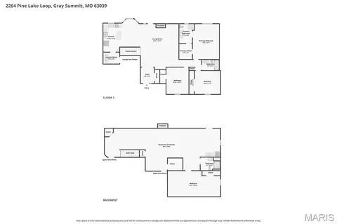 Floorplan - 2264 Pine Lake Loop, Gray Summit, MO 63039 photo 3 of 3
