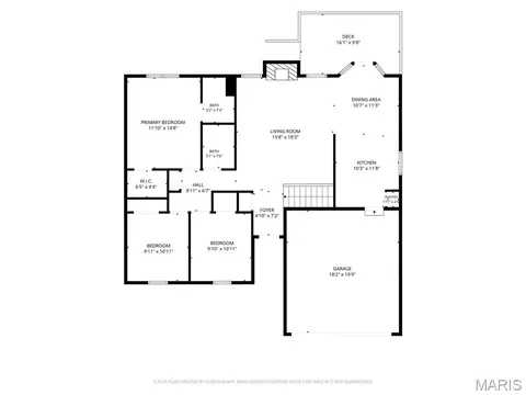 Floorplan - 1364 Apple Hollow Dr, Arnold, MO 63010 photo 1 of 3
