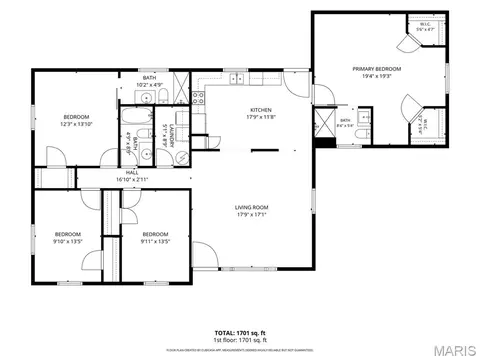 Floorplan - 305 Woolsey St, Mountain View, MO 65548 photo 1 of 1