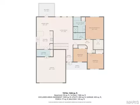 Floorplan - 1642 Jackson Ridge Dr, Jackson, MO 63755 photo 2 of 3