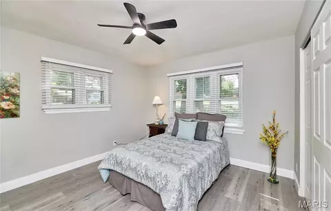 Bedroom - 7707 Springdale Dr, Normandy, MO 63121 photo 6 of 13