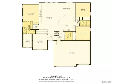 Floorplan - 476 Hayden Dr, Waterloo, IL 62298 photo 2 of 5