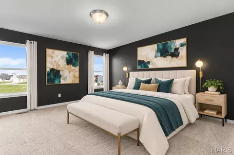 Bedroom - 1316 Whispering River Ct, O'fallon, MO 63366 photo 3 of 8