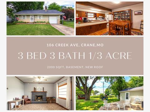 106 Creek Ave, Crane, MO 65633 photo 1