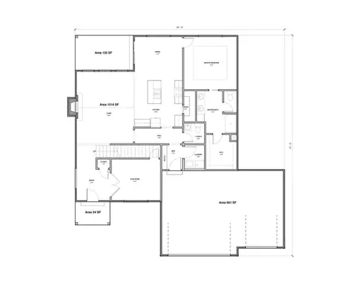 Floorplan - 2129 E Will St, Republic, MO 65738 photo 1 of 2