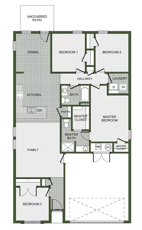 Floorplan - 1105 W Jay St, Ozark, MO 65721 photo 1 of 1