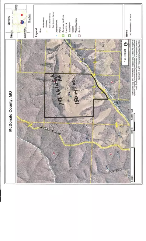 742 Waterfork Rd, Pineville, MO 64856