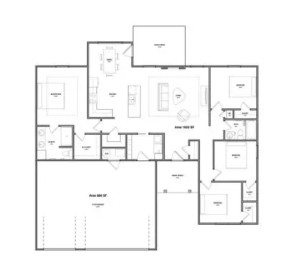 Floorplan - 162 E Kelce Ln, Republic, MO 65738 photo 1 of 1