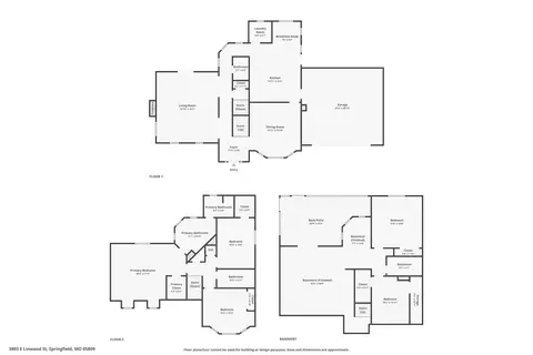 Floorplan - 3803 E Linwood St, Springfield, MO 65809 photo 4 of 4