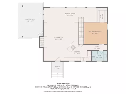 Floorplan - 60 Chad Rd, Galena, MO 65656 photo 2 of 3