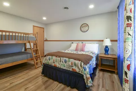 Bedroom - 350 Campbell Point Rd #1-2, Shell Knob, MO 65747 photo 2 of 7