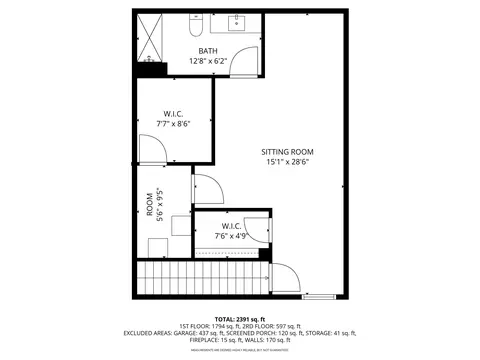 Floorplan - 126 Rue De Villas Cir, Branson, MO 65616 photo 2 of 3