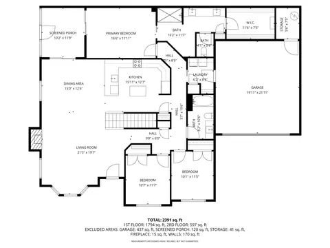 Floorplan - 126 Rue De Villas Cir, Branson, MO 65616 photo 1 of 3