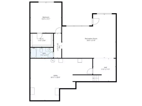 Floorplan - 511 Cozy Ln, Branson, MO 65616 photo 2 of 3