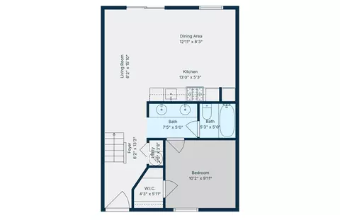 Floorplan - 26 Fall Creek Trl #10, Branson, MO 65616 photo 2 of 3