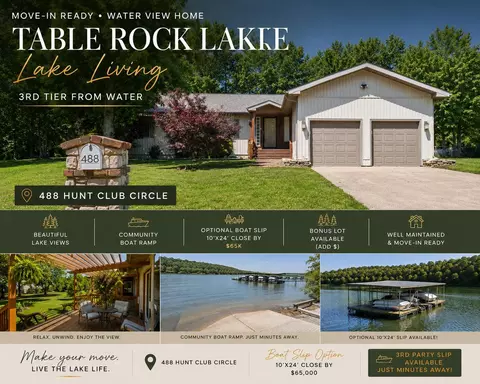 488 Hunt Club Cir, Galena, MO 65656