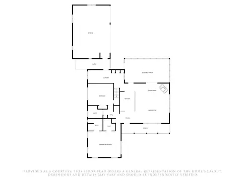 Floorplan - 3991 State Hwy, Thayer, MO 65791 photo 2 of 3
