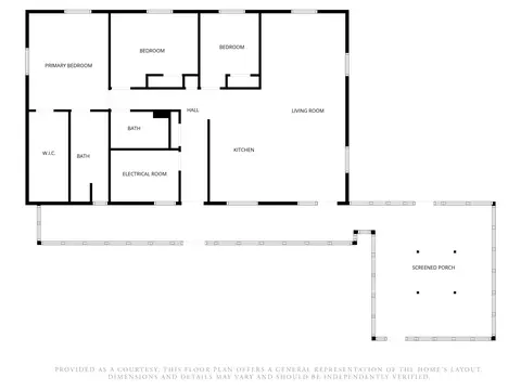 Floorplan - 866 County Road 328, Thayer, MO 65791 photo 1 of 1