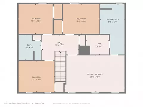 Floorplan - 3162 W Tracy Ct, Springfield, MO 65807 photo 2 of 2