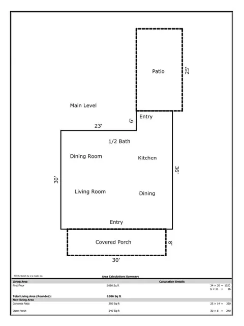 Floorplan - 627 S Market Ave, Springfield, MO 65806 photo 1 of 2