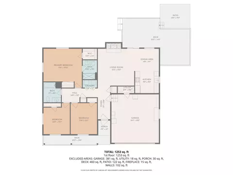Floorplan - 129 Lancashire Dr, Branson, MO 65616 photo 1 of 1