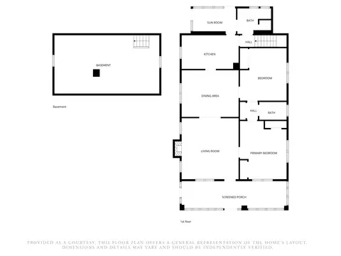 Floorplan - 838 Chestnut St, Thayer, MO 65791 photo 3 of 3