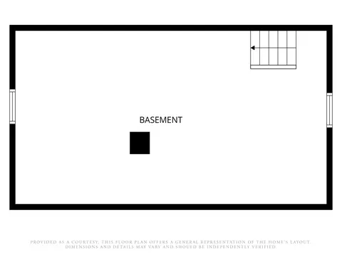 Floorplan - 838 Chestnut St, Thayer, MO 65791 photo 1 of 3