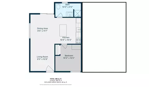 Floorplan - 410 Tablerock Cir, Branson, MO 65616 photo 1 of 1