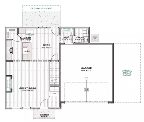 Floorplan - 427 Pebblestone St, Sparta, MO 65753 photo 1 of 2