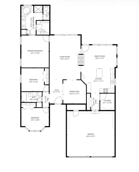 Floorplan - 3641 S Breech Ave, Springfield, MO 65807 photo 1 of 1
