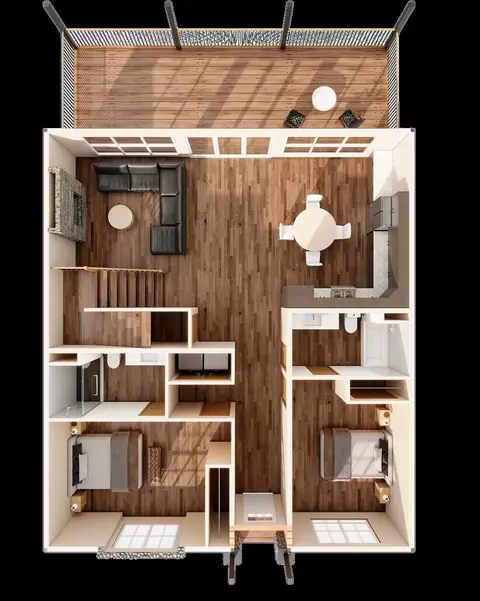 Floorplan - 14 Magnolia Rdg, Branson, MO 65616 photo 1 of 3