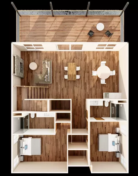 Floorplan - 14 Magnolia Rdg, Branson, MO 65616 photo 2 of 3
