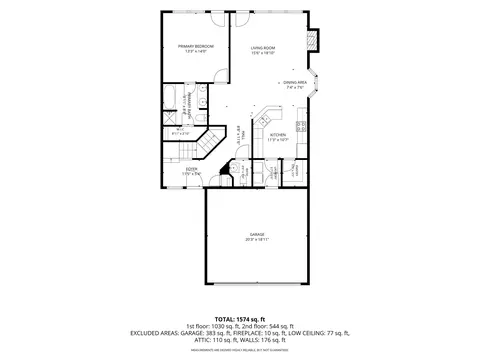 Floorplan - 107 Residence Ln #4, Branson, MO 65616 photo 1 of 3