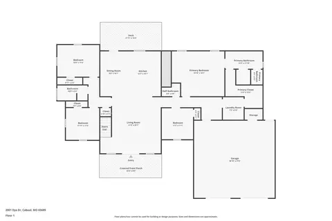 Floorplan - 140 Boroughs St, Cabool, MO 65689 photo 1 of 3