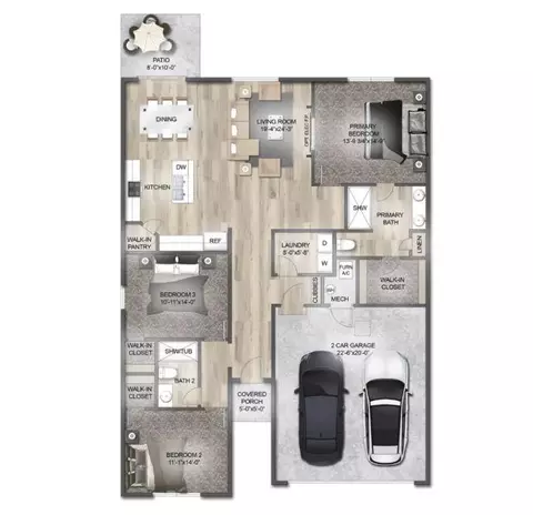 Floorplan - 558 S Abigail Ave, Republic, MO 65738 photo 1 of 1