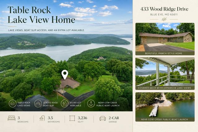 433 Wood Ridge Dr, Blue Eye, MO 65611