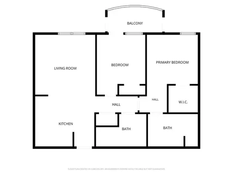 Floorplan - 623 W Walnut St UNIT 203, Springfield, MO 65806 photo 1 of 1