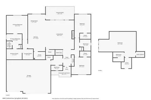 Floorplan - 6080 S Holland Ave, Springfield, MO 65810 photo 3 of 3