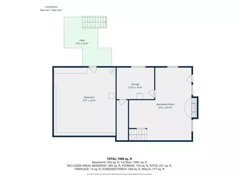 Floorplan - 341 River Dr, Branson, MO 65616 photo 1 of 5