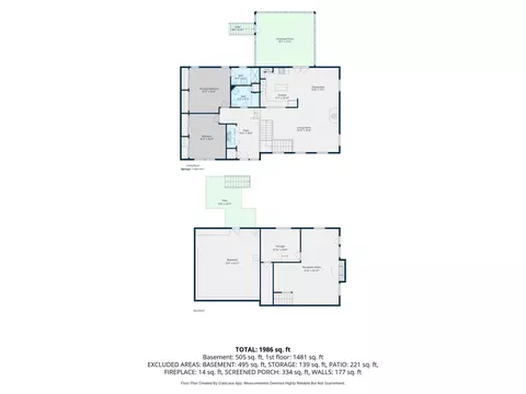 Floorplan - 341 River Dr, Branson, MO 65616 photo 2 of 5