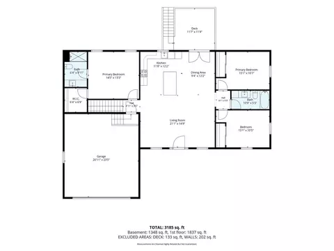Floorplan - 97 Sparrow Ln, Shell Knob, MO 65747 photo 2 of 3