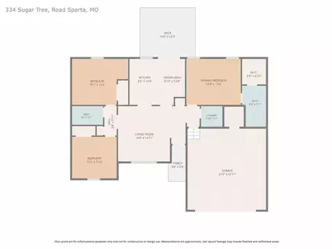 Floorplan - 334 Sugar Tree Rd, Sparta, MO 65753 photo 1 of 1