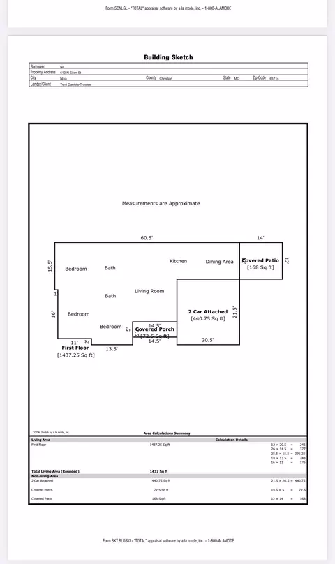 Floorplan - 610 N Ellen St, Nixa, MO 65714 photo 1 of 1