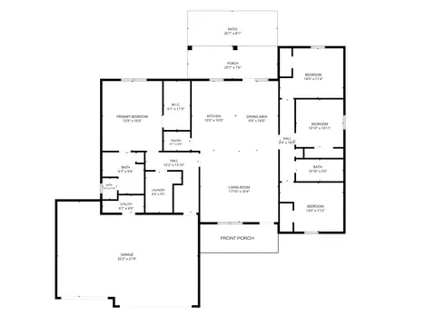 Floorplan - 742 Azalea Ln, Clever, MO 65631 photo 1 of 2