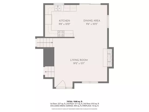 Floorplan - 115 Stacy St, Branson, MO 65616 photo 2 of 3